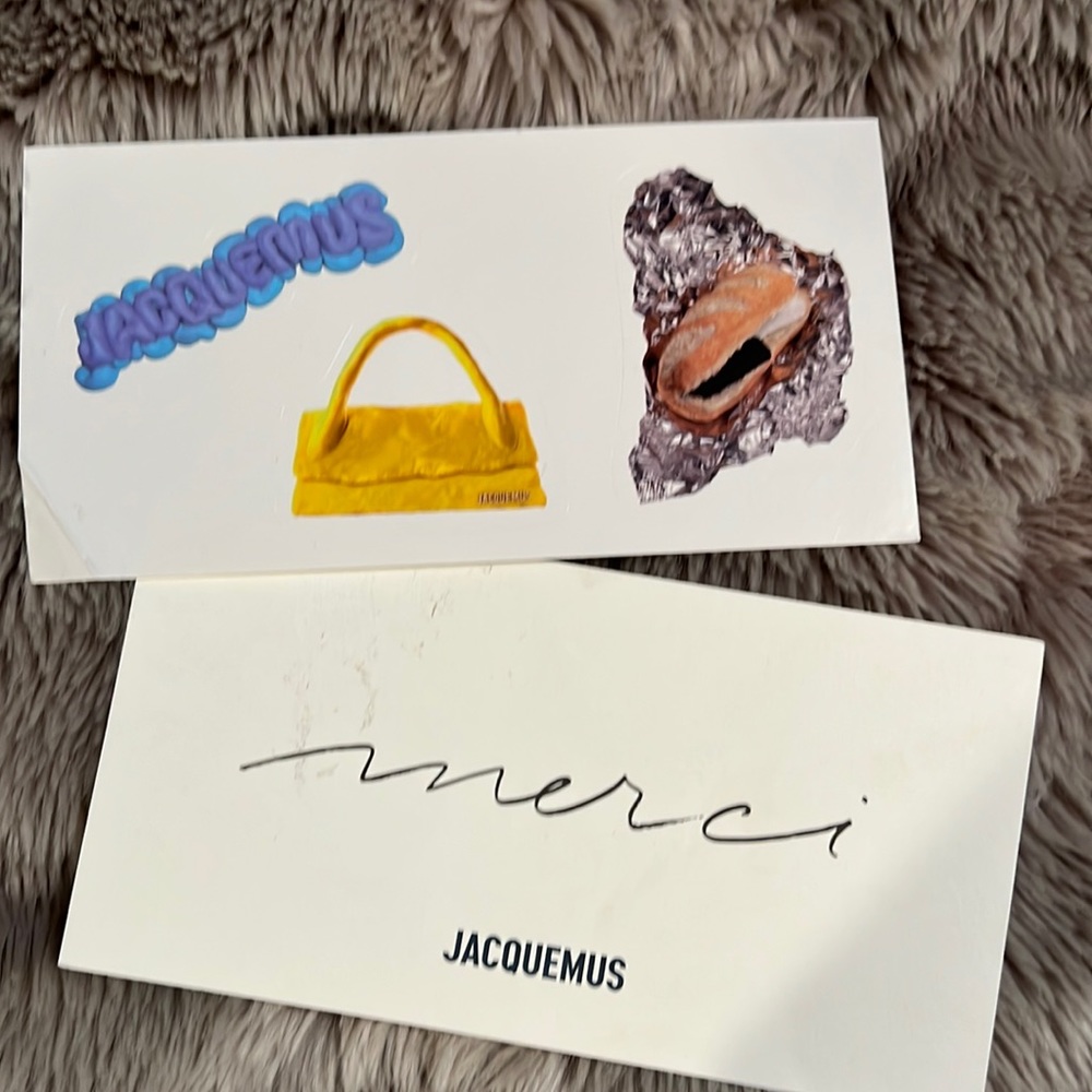 Jacquemus Stickers and‎ Thank You Card